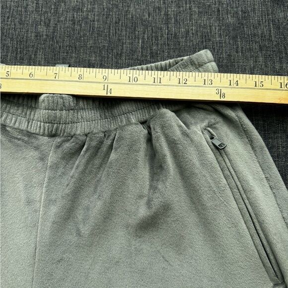 SKIMS Grey Velour Jogger Lounger Pants Size Medium - Picture 8 of 12